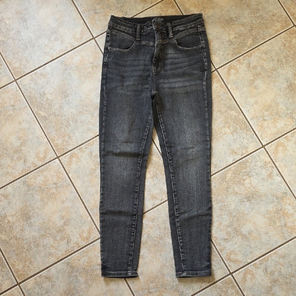 Judy Blue Women's Skinny Jeans - Charcoal Black Wash